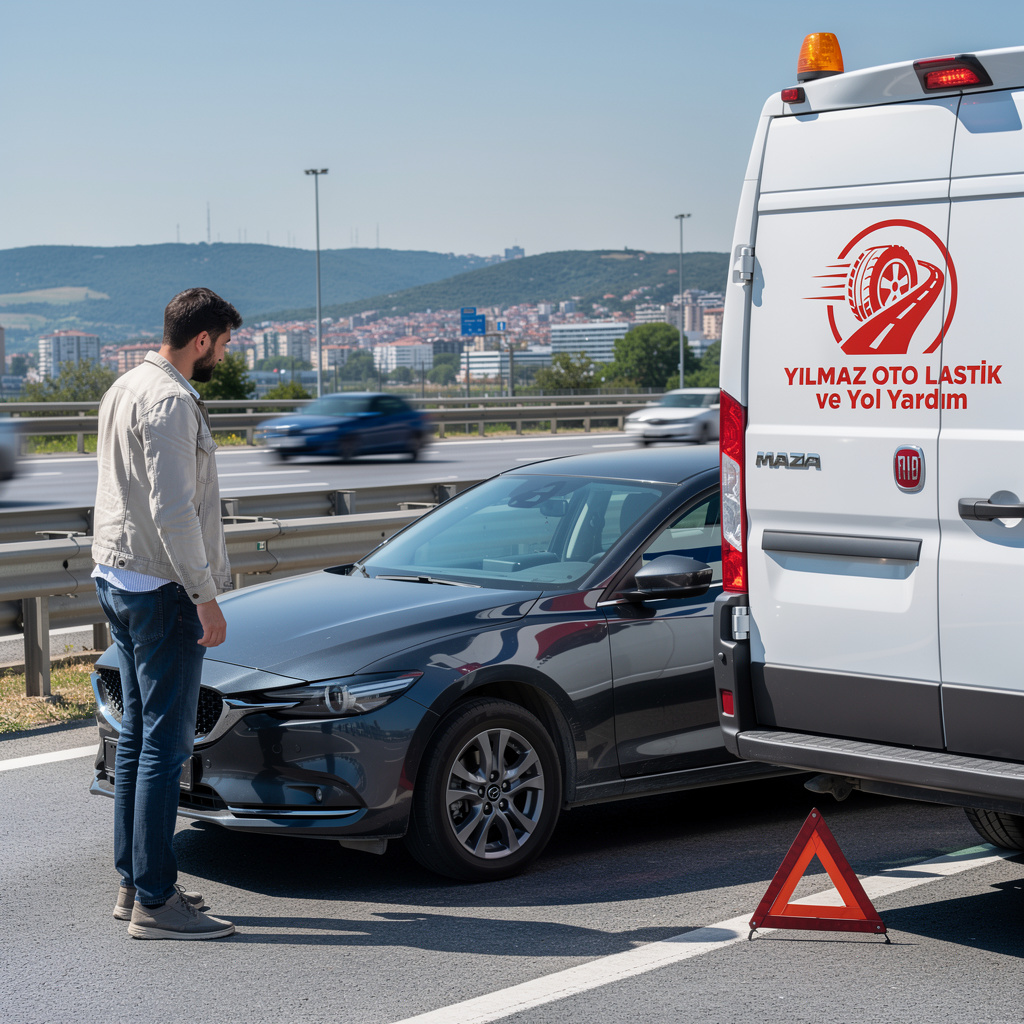 Mobil yol yardım ve lastik hizmeti